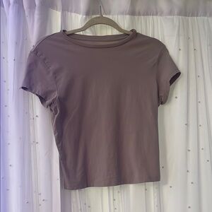 Wild Fable Dusty Purple Short Sleeve Tee
